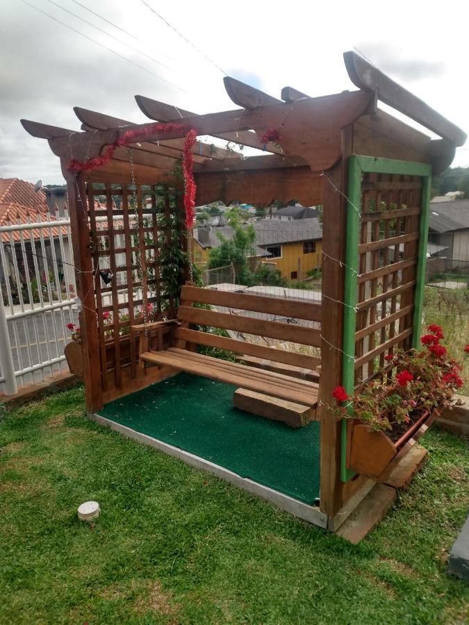 Casa Aconchegante Ou Suites Privativas Canela Bagian luar foto